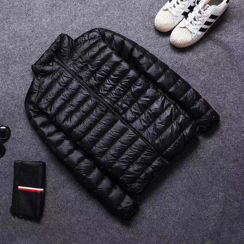 New Autumn and Winter Zipper Cotton-Padded Clothes Jacket Men's Fashion Hooded S