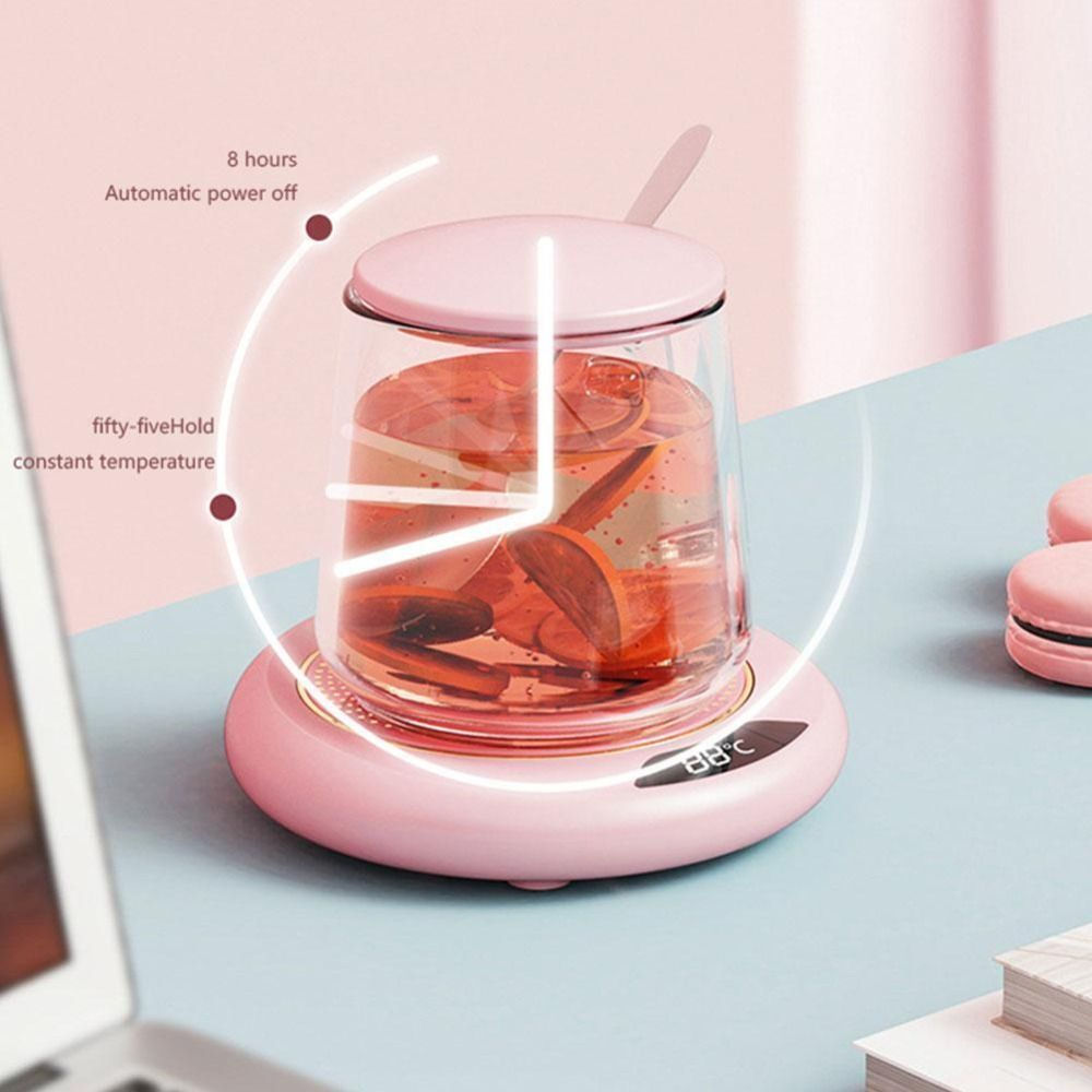 Intelligent Constant Temperature Warming Coaster Coffee Mug Warmer with 3 Temper