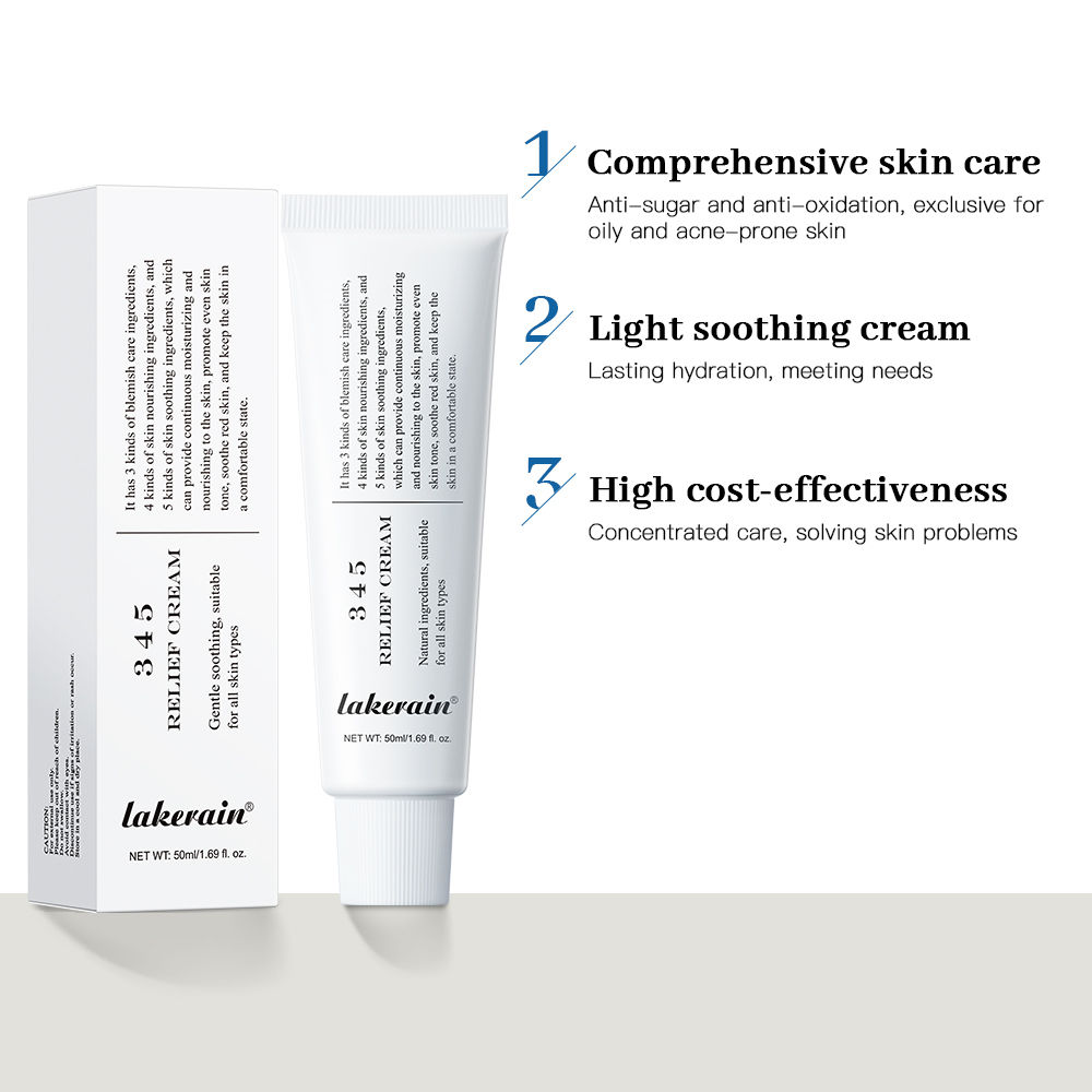345 Soothing Cream | Daily Face Moisturizer | Spot Treatment || For All Skin Typ