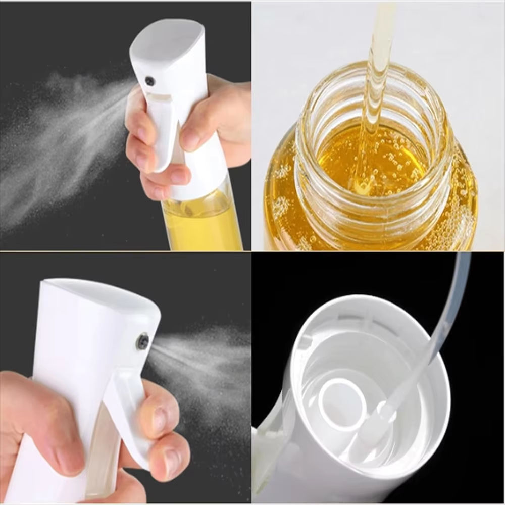 Oil Spray for Cooking - Olive Oil Dispenser Bottle Sprayer Mist-Reusable Food Gr