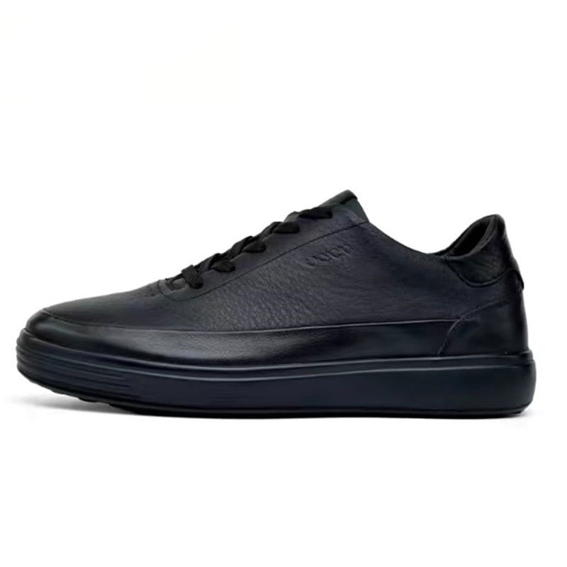 Fashion Men Shoes Genuine Leather Shoes Casual Lace-up Shoes Breathable Fashion