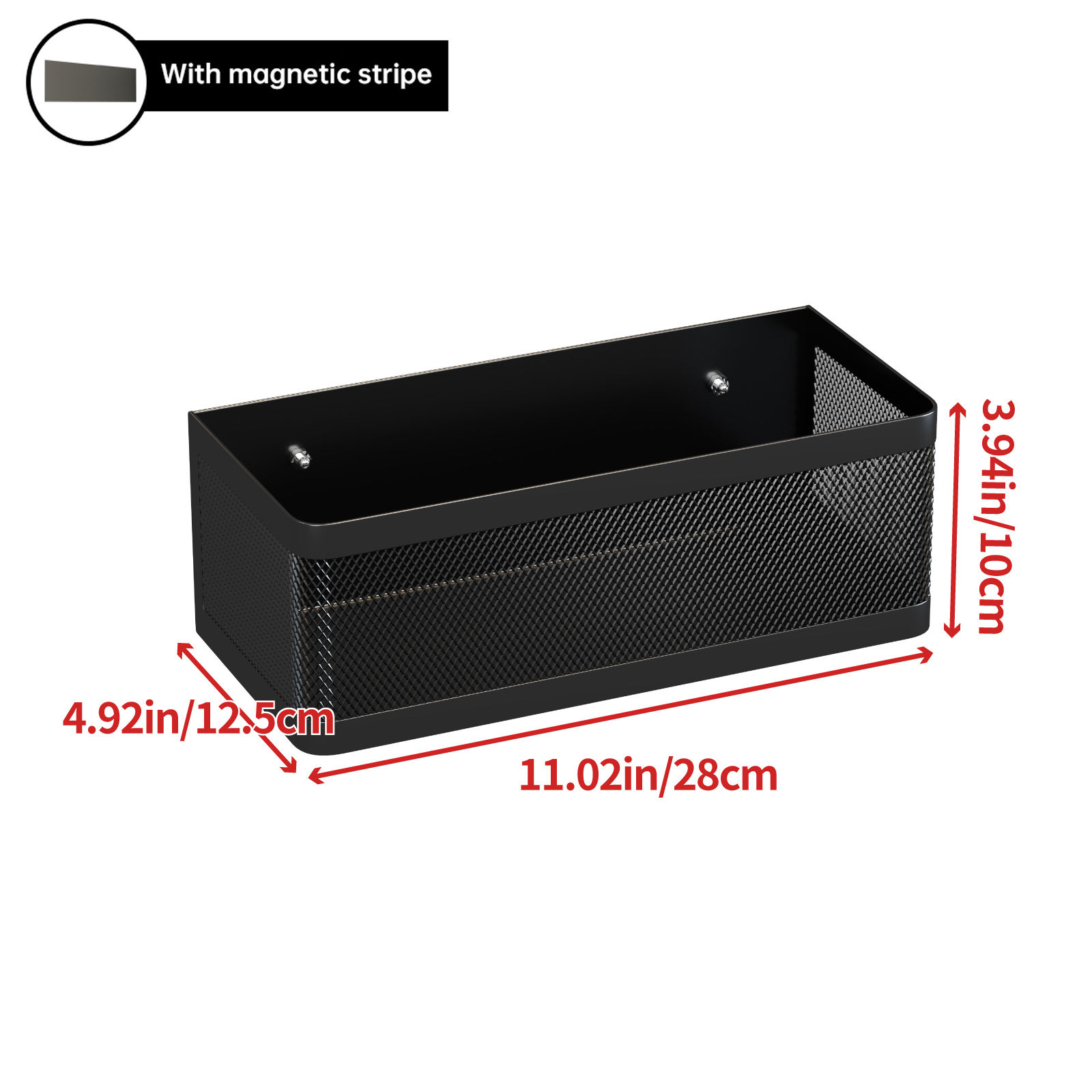 Magnetic Refrigerator Storage Rack, Magnetic Spice Rack, Metal Magnetic Hanging