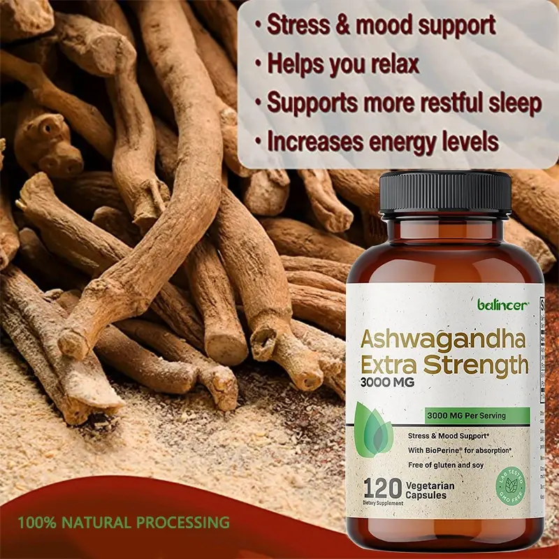 Balincer Ashwagandha Capsules | Ashwagandha Extract Supplement | Boost Energy, R