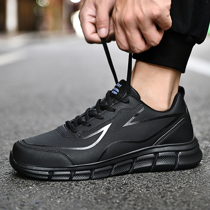 Men's Autumn Waterproof Sneakers Men Casual Sports Shoes Anti-skid Durable Runni