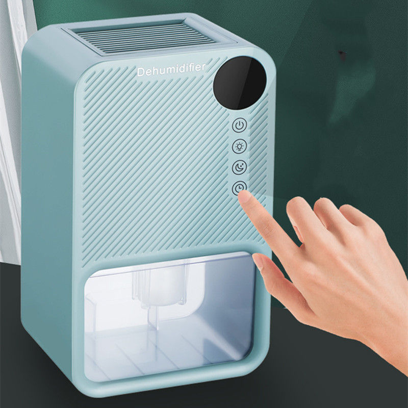 Mini Dehumidifier 1500ml Portable, Bathroom - Ultra Quiet & Auto Shut Off Dehumi
