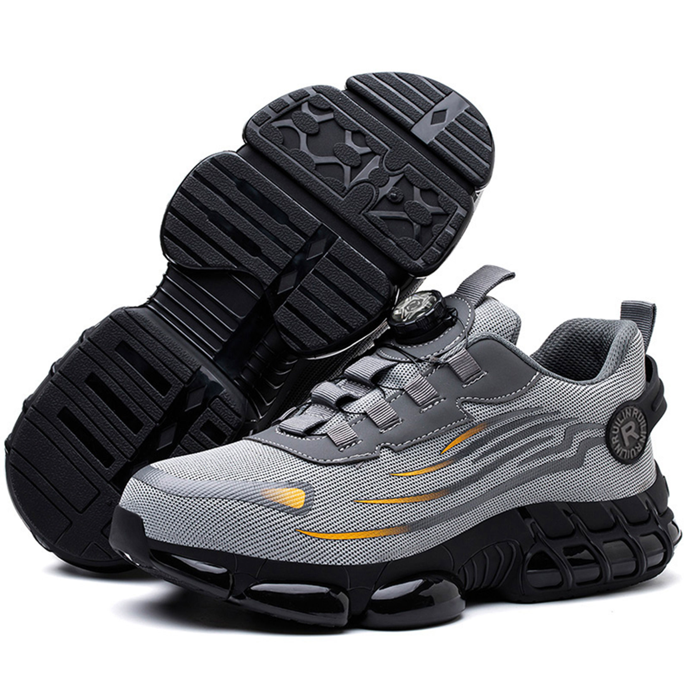 Indestructible Steel Toe Protective Safety Shoes Slip Resistant Abrasion Resista