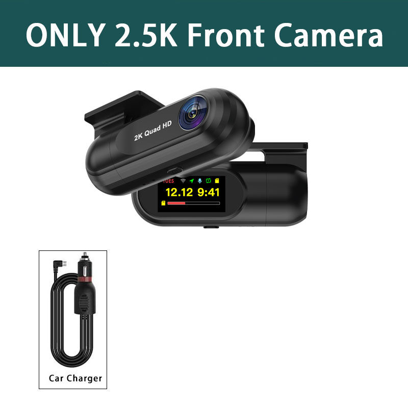 UHD 2.5K 2560*1440P Dash Cam WiFi GPS Front 2K DVR Video Recorder 24H Parking Ni product image 4