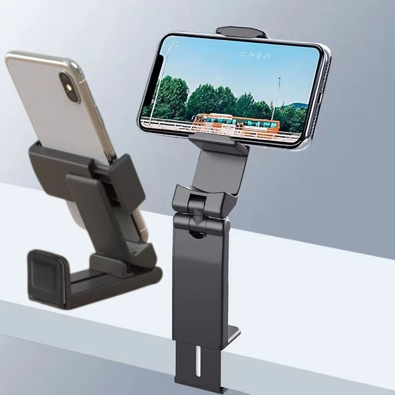 New Airplane Mobile Phone Holder Travel Train Seat Cupboard Bar Hands-Free Folda