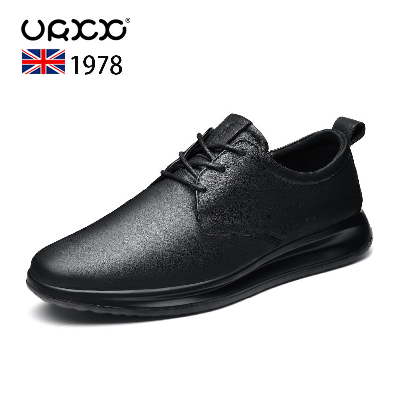 High-end genuine leather men shoes outdoor casual sneakers fashion business shoe