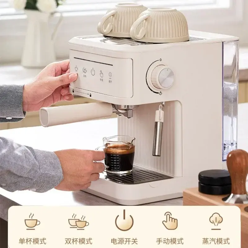 Electric Espresso Maker Professional Italian Espresso Coffee Maker Semi Italian