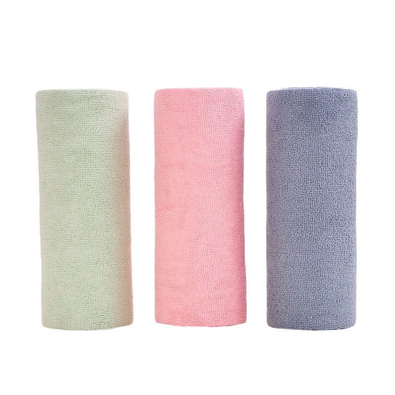 Reusable Cleaning Wipe Household Kitchen Cloth Microfiber Towel Rolls Dish Rags