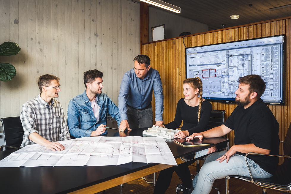 Büroarbeit Paptistella Architekten