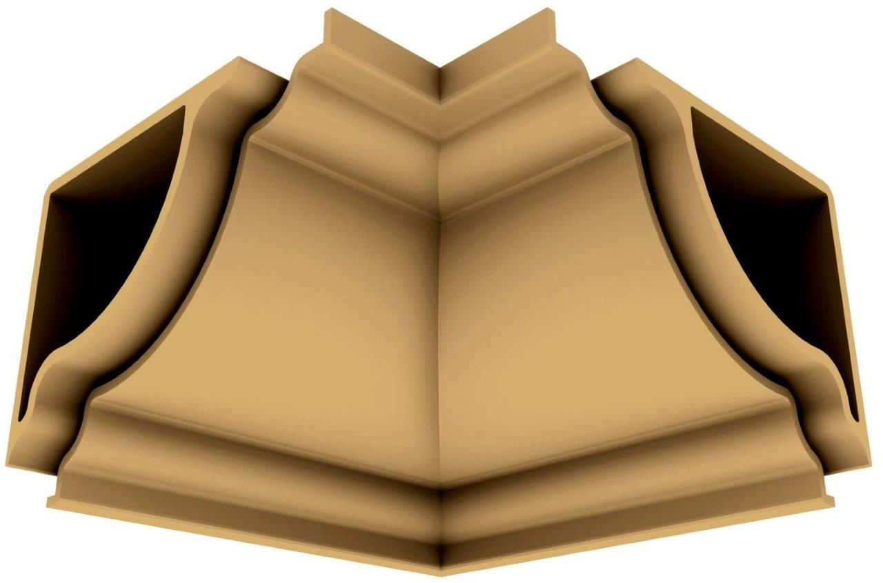 Canto União Interno Encaixe para Acabamento Premium PVC