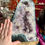 Thumbnail: Spirit Quartz Cathedral with Manganese Calcite