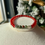 Thumbnail: Poinsettia 6mm Bracelet - Carnelian and Bloodstone