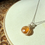 Thumbnail: Natural Citrine Wire Wrapped Crystal Necklace