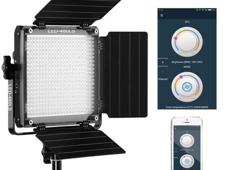 GVM Led Bi-Color Video Lights