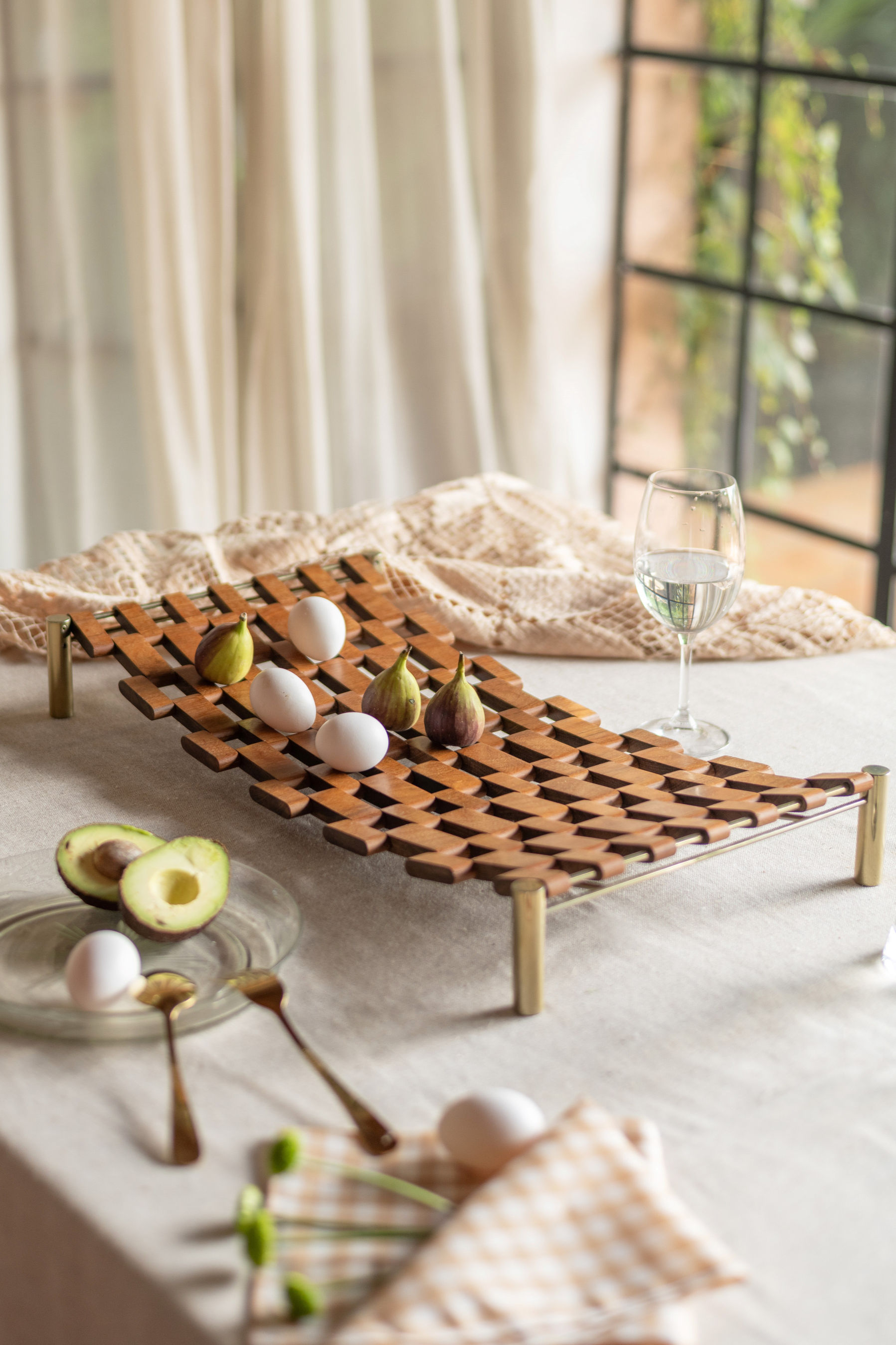 CENTRO DE MESA RAPADURA RETANGULAR