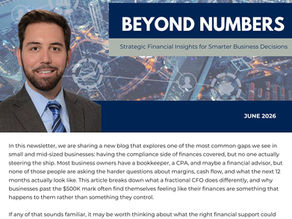 What Does a Fractional CFO Do That Your Bookkeeper and CPA Don't?