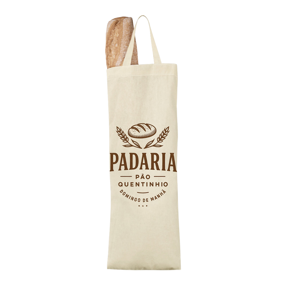 Thumbnail: Tote Bag Alta - 20x50 cm 140 g | Natural Crú