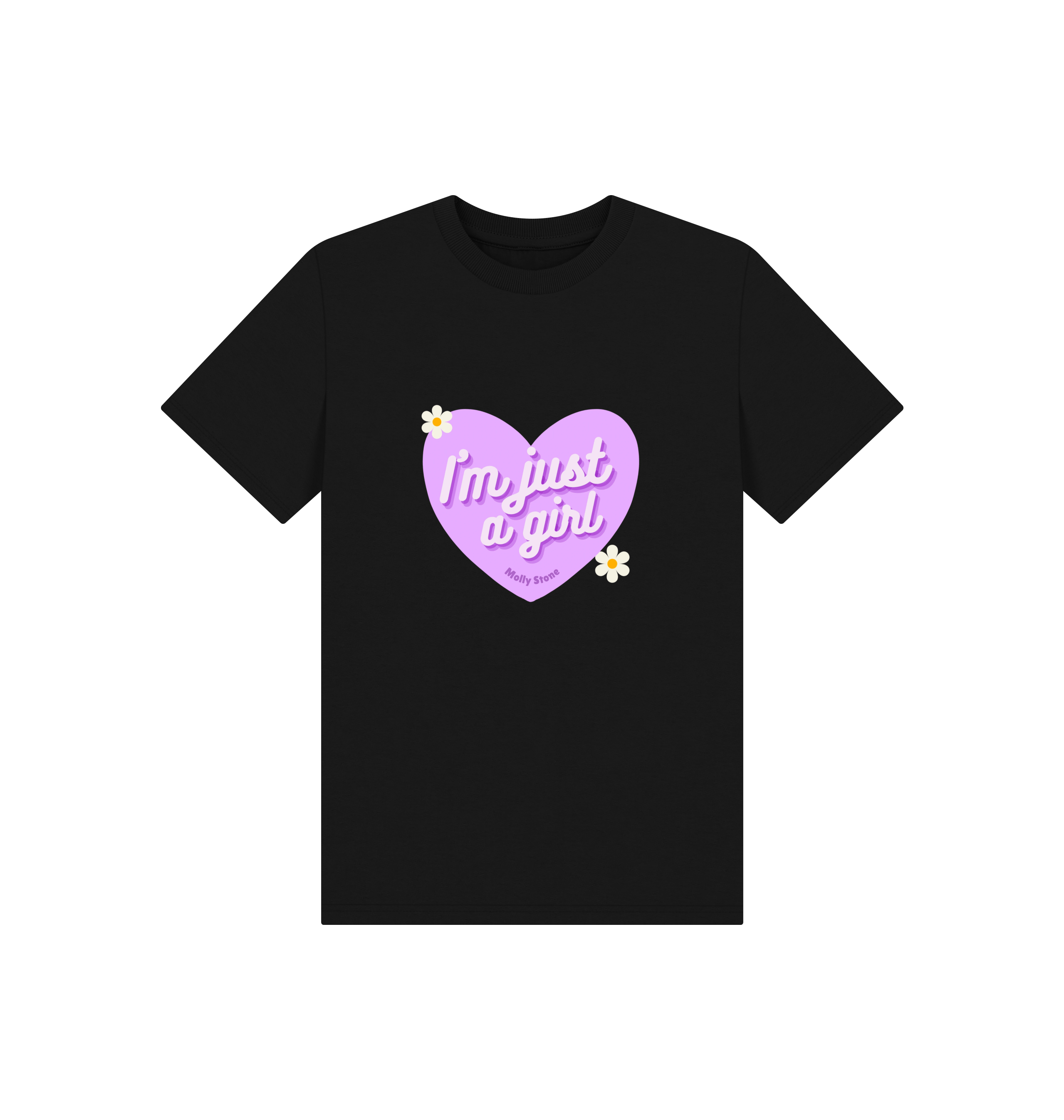 Just a Girl Tee - kids