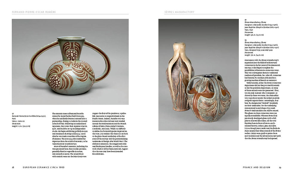 Thumbnail: European Ceramics Circa 1900