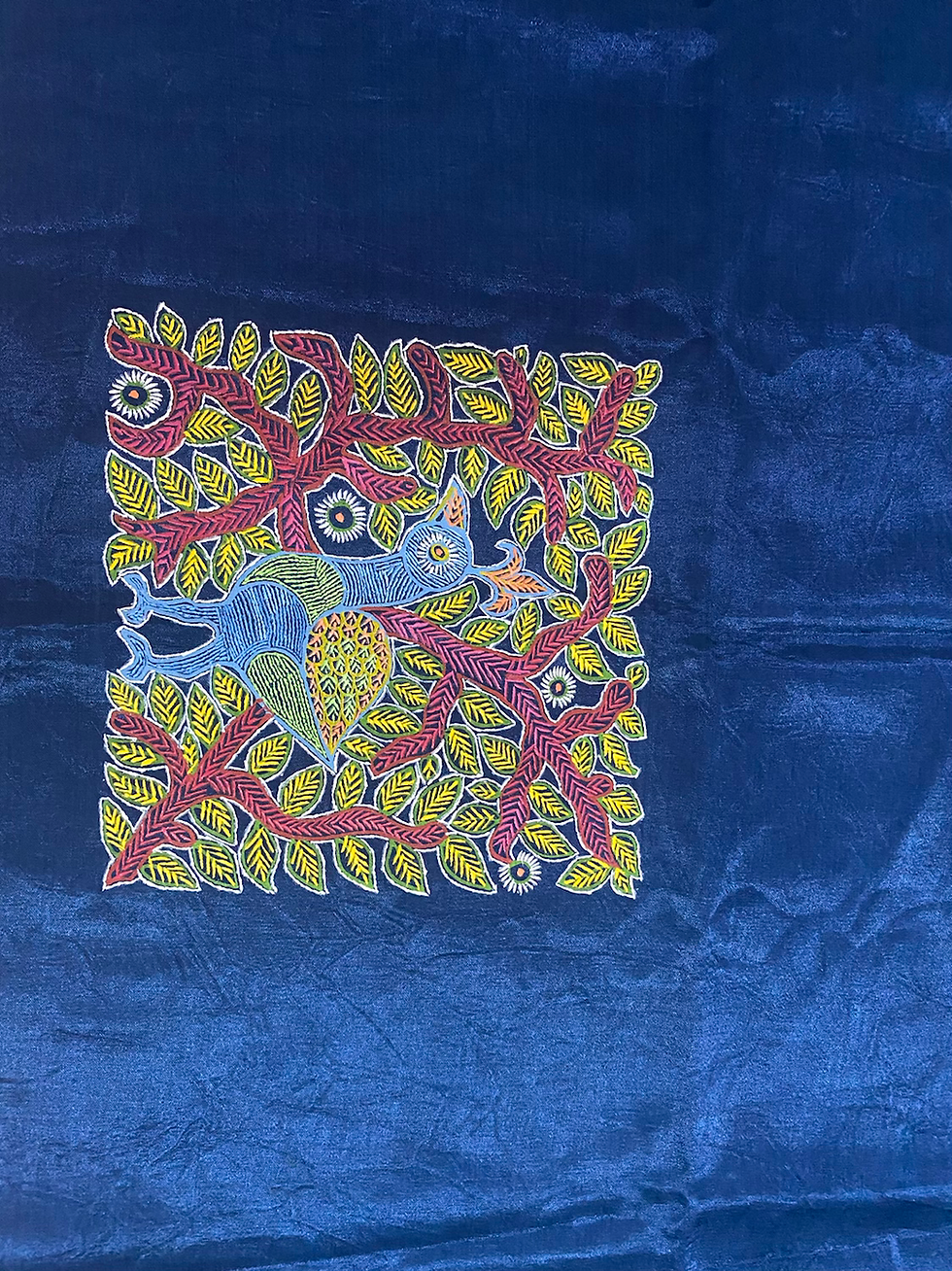 Thumbnail: Rogan art blouse piece