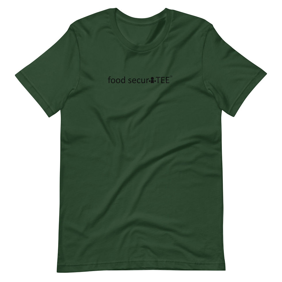 Thumbnail: food securiTEE logo Short-Sleeve Unisex T-Shirt