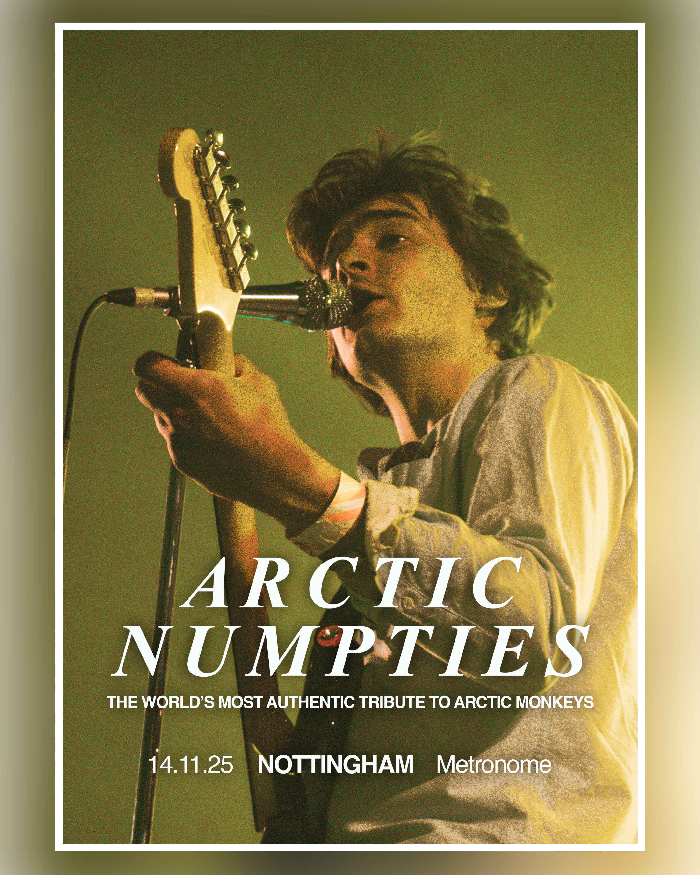 Limited Edition Signed Tour Poster