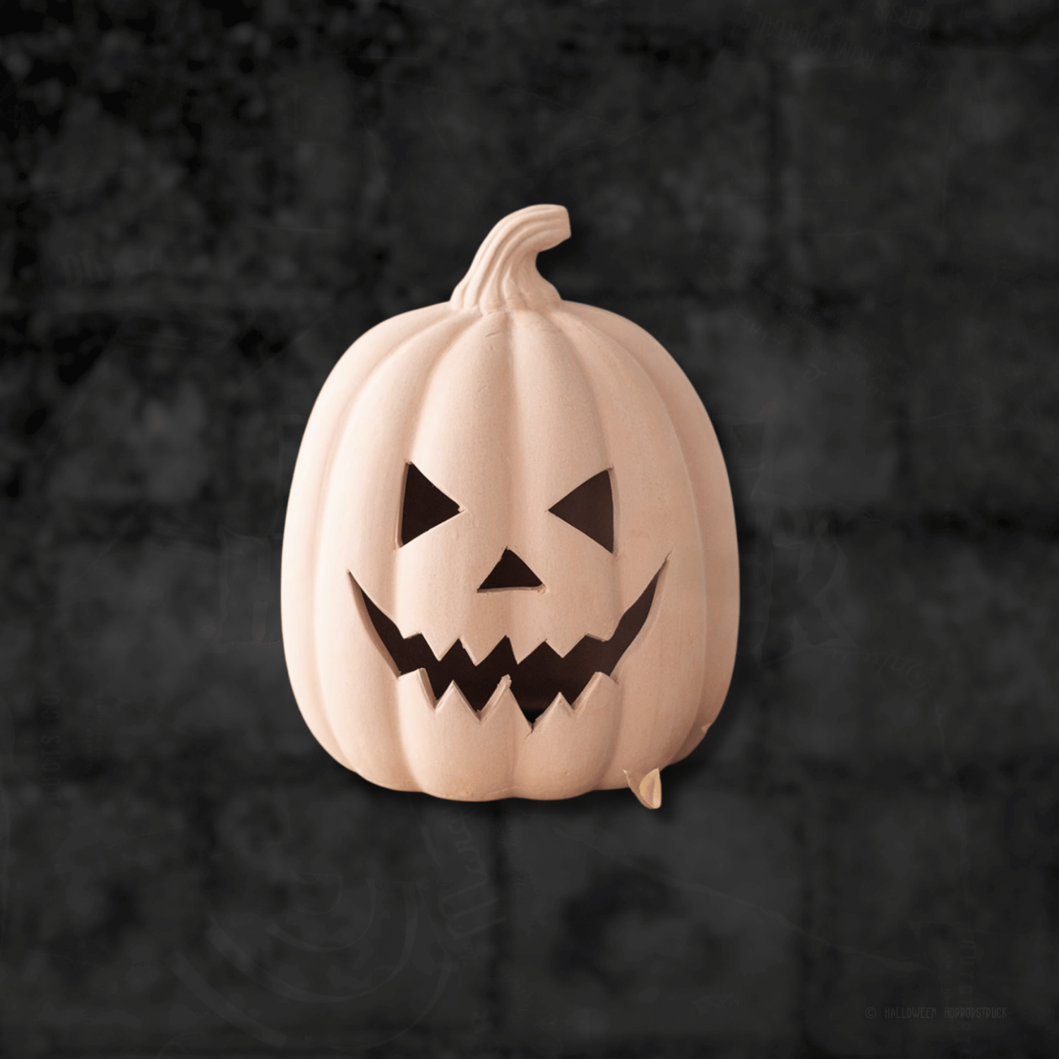 15cm Terracotta Pumpkin Ornament