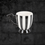 Thumbnail: Striped Bat Wing Teacup