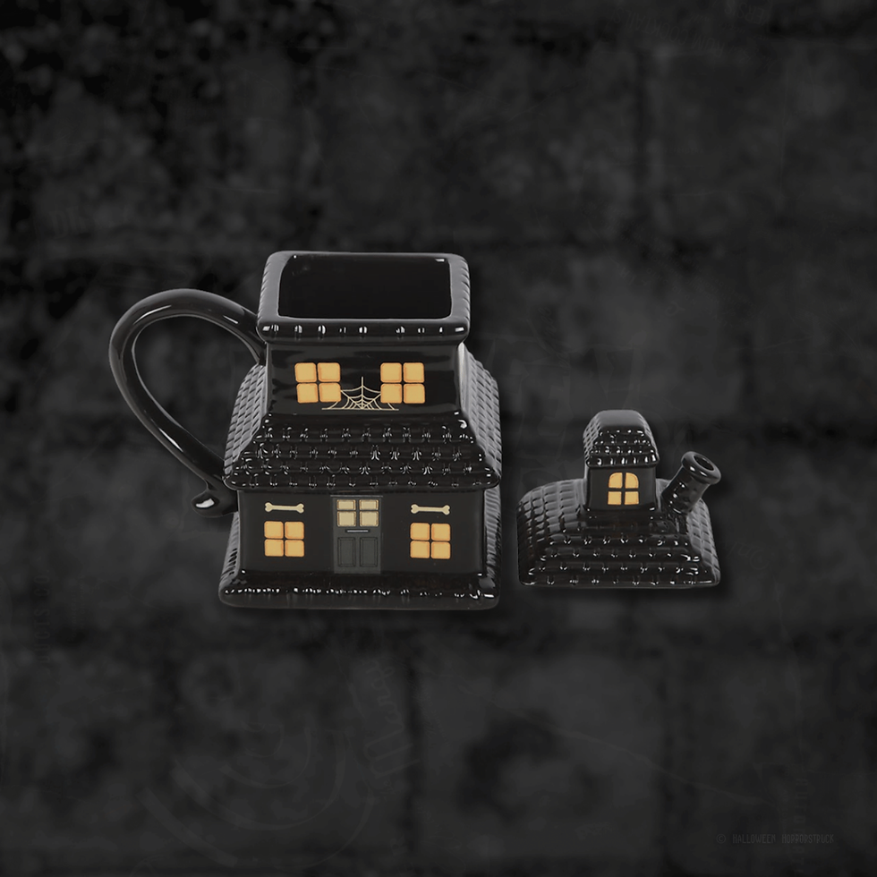 Thumbnail: Black Haunted House Mug