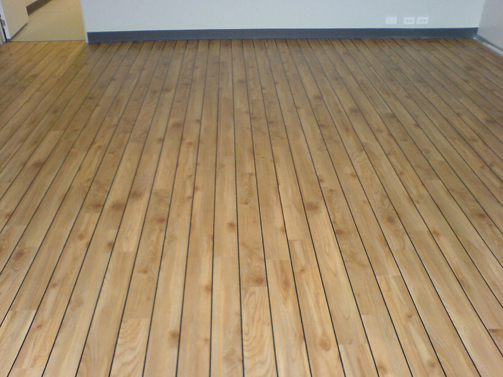 Vinyl Plank - Deck Look