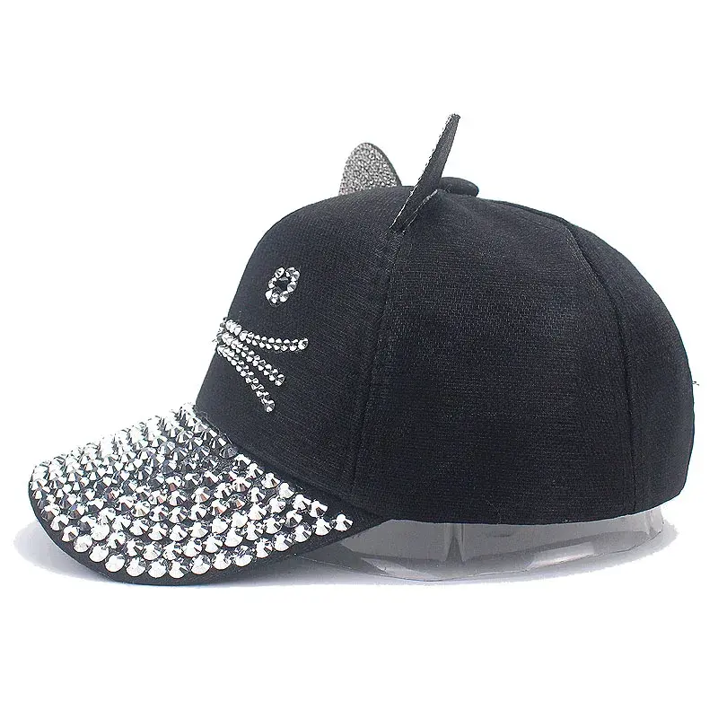 Thumbnail: Kitten Sequin Baseball Cap