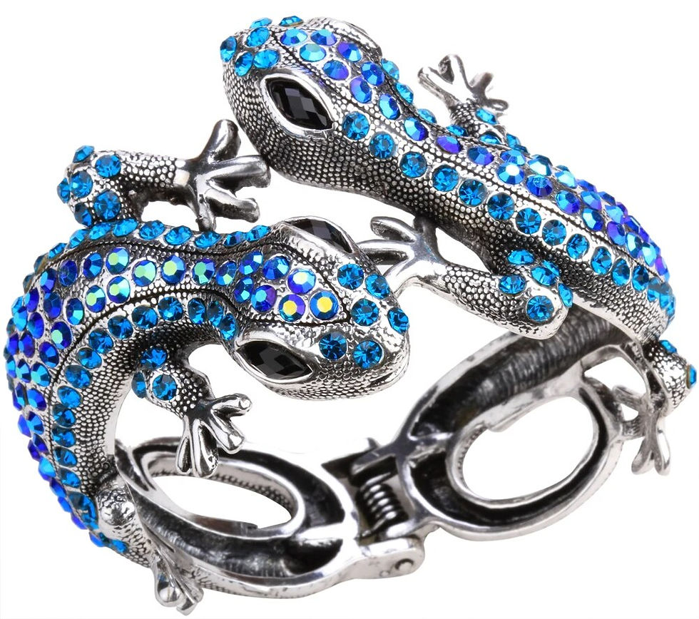 Thumbnail: Gecko Bangle Bracelet