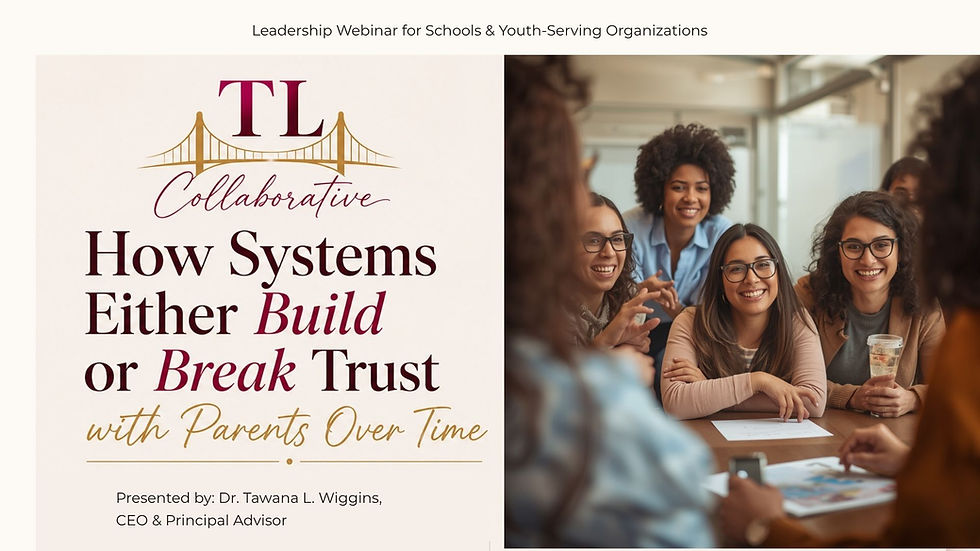 How Systems Build or Break Trust with Parents Over Time