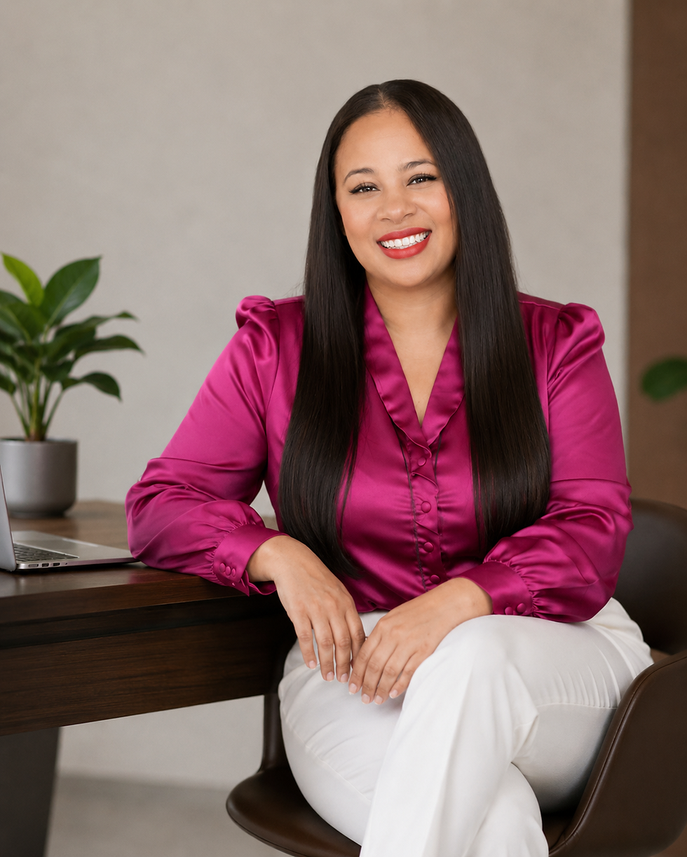 Portrait of Dr. Tawana Wiggins seated and smiling