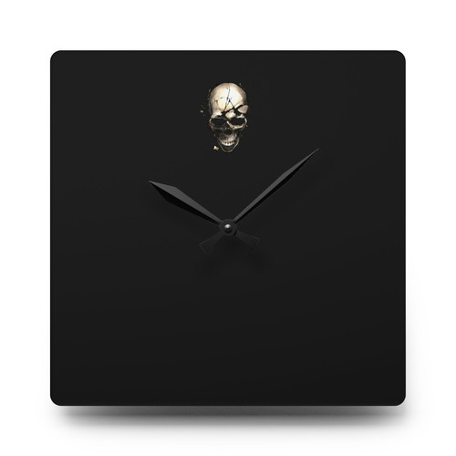 Skull Wall Clock