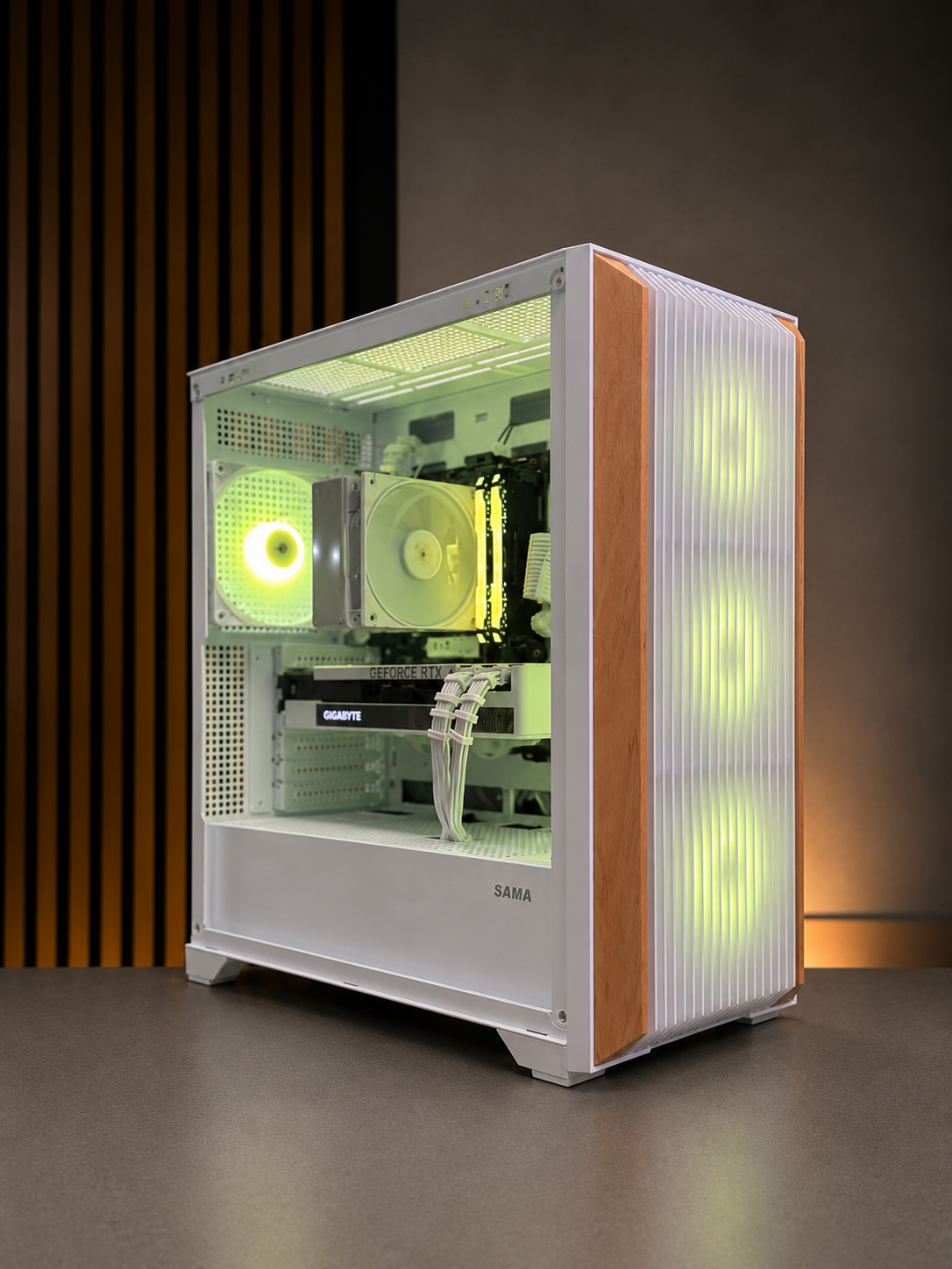 White RTX 3070 Vision Gaming PC | Ryzen 5 5600X | 16GB RAM | 2TB Storage