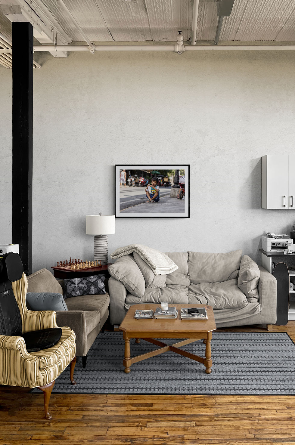 Thumbnail: Sitting Kid in the Street