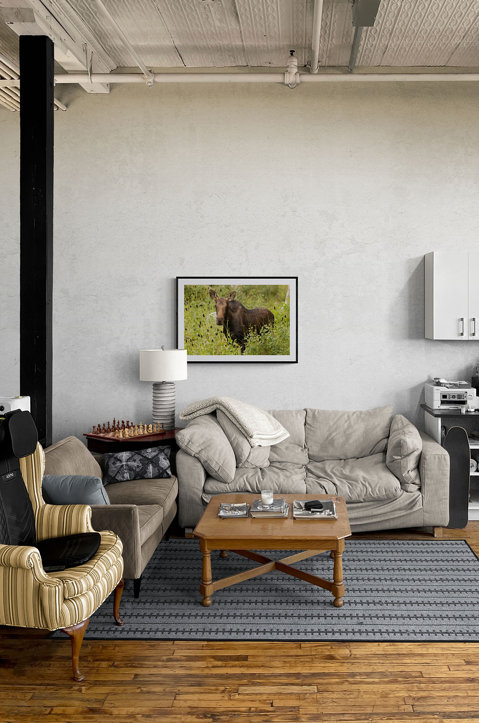 Thumbnail: Moose in the Forest