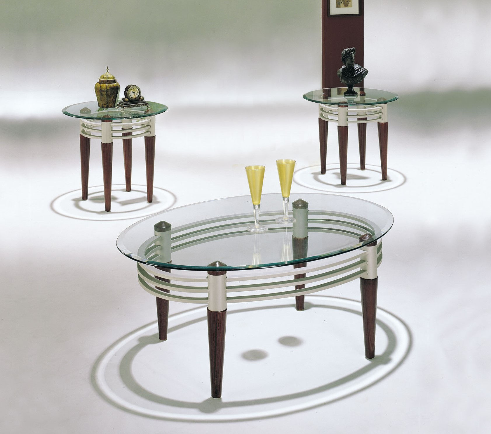 3Pc Coffee/End Set