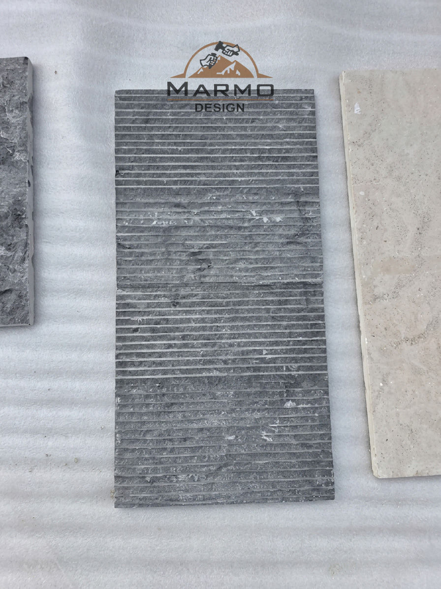 Melly Grey Dark Egyptian Limestone - Stripped Finish
