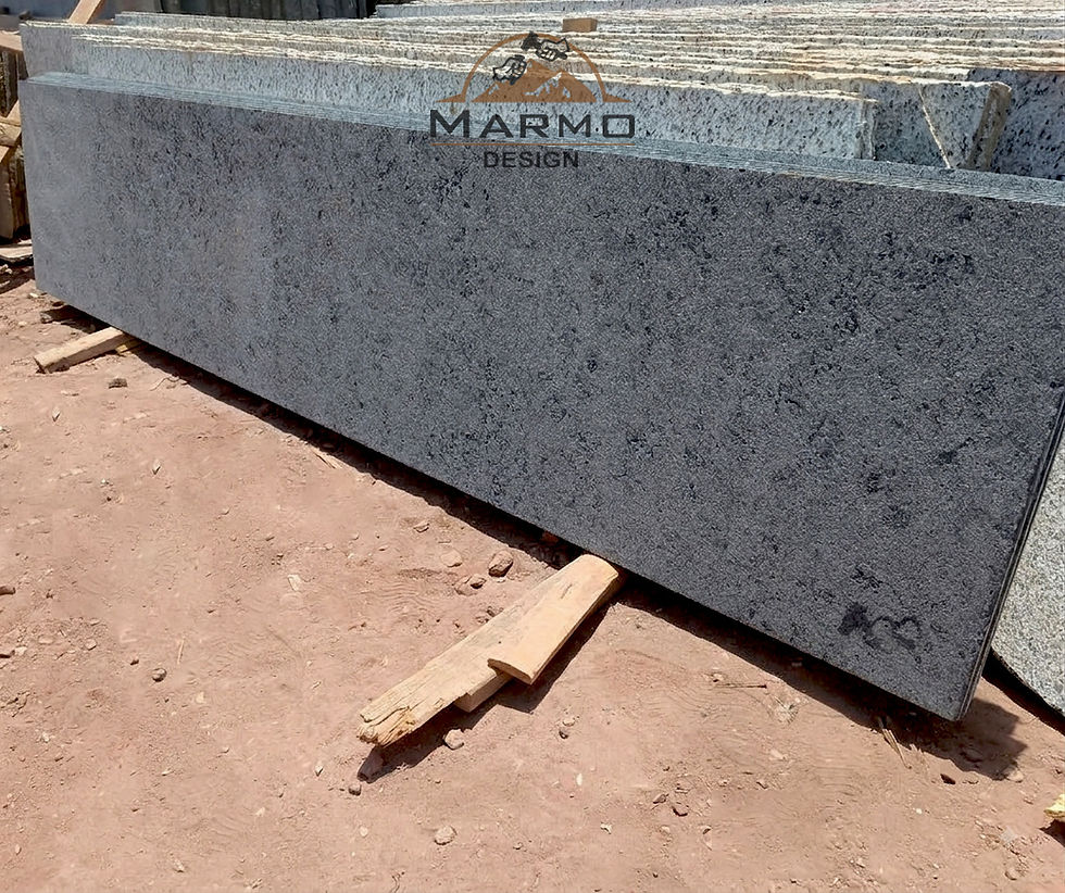 Melly Grey Dark Egyptian Limestone - Bush-hammered Finish
