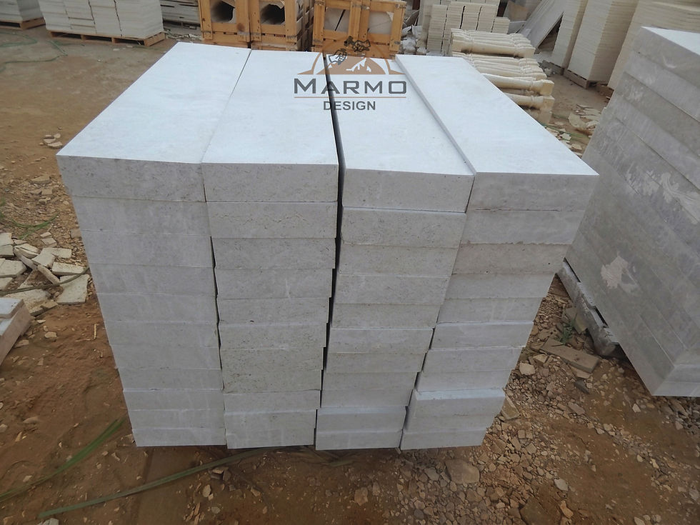 Sinai Pearl Egyptian Limestone - Block Steps