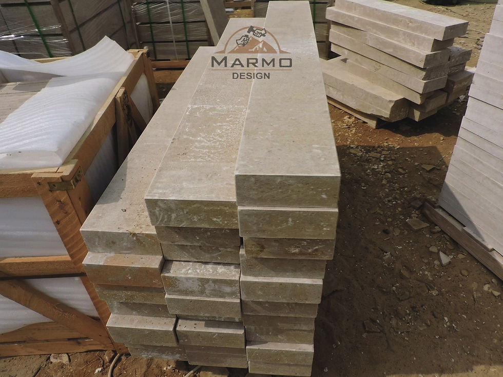 Sinai Pearl Egyptian Limestone - Block Steps