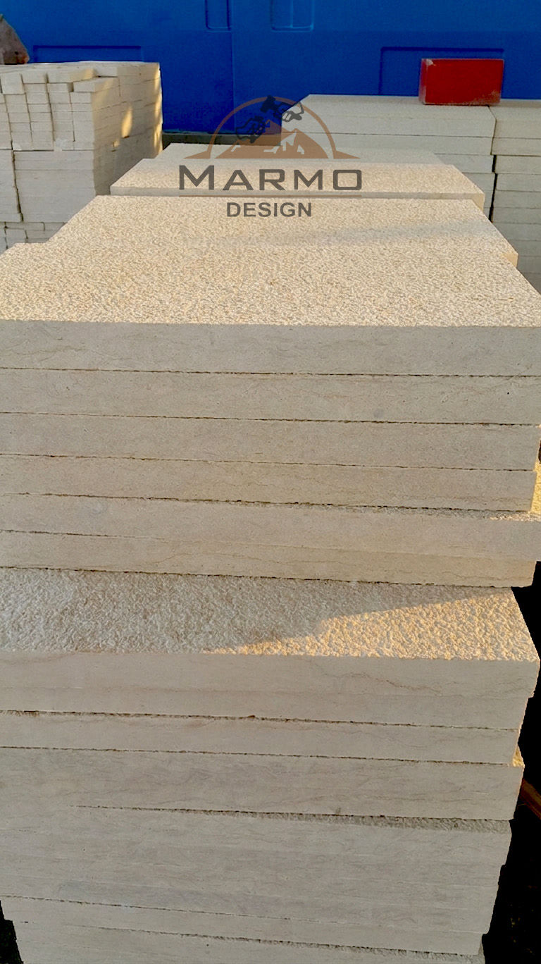 Sunny Menia Egyptian Limestone - Bush Hammered Finish