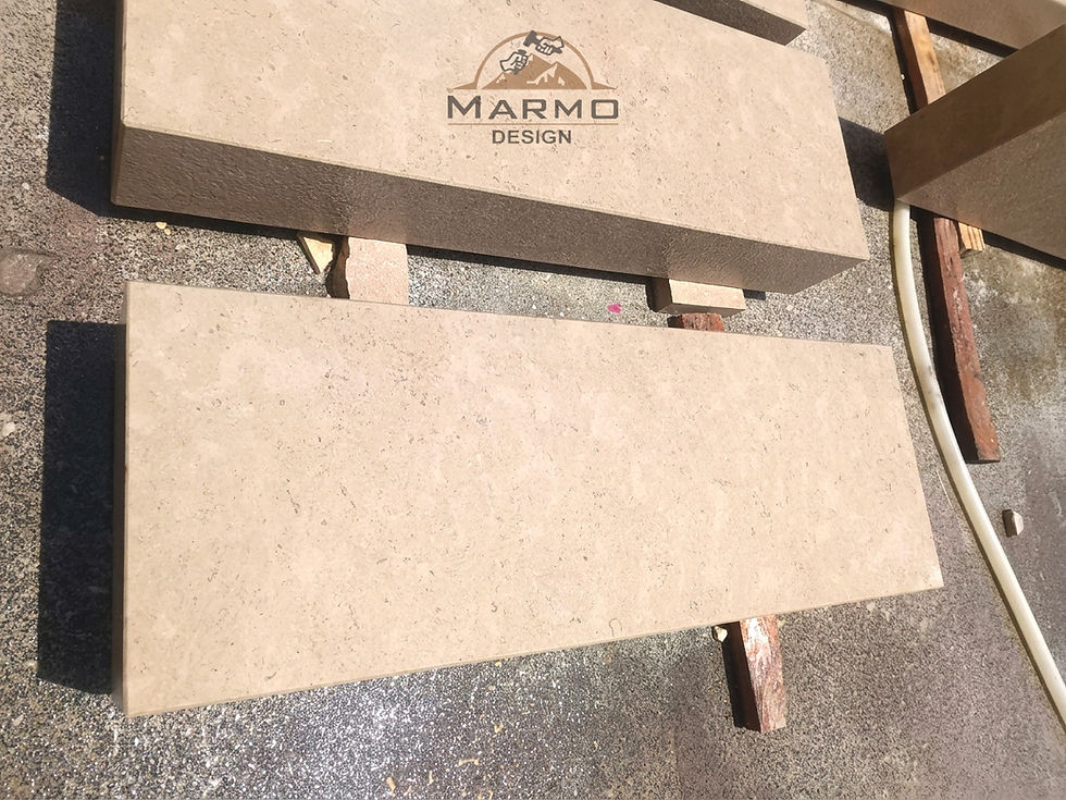 Sinai Pearl Egyptian Limestone - Block Steps