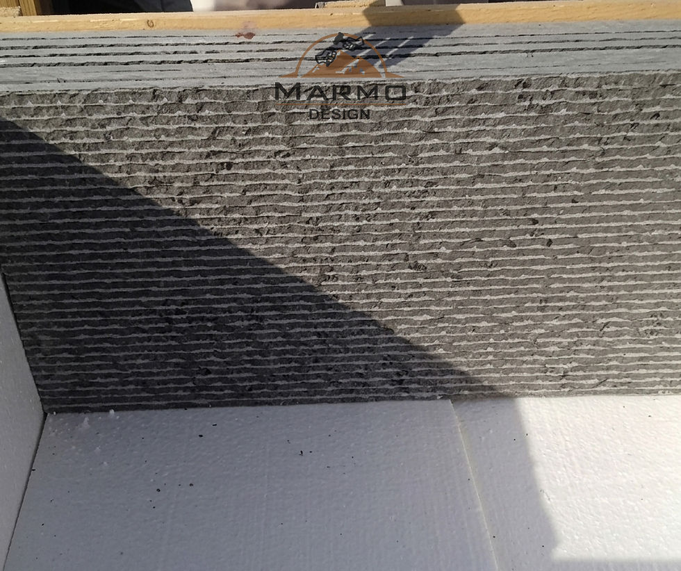 Melly Grey Dark Egyptian Limestone - Stripped Finish