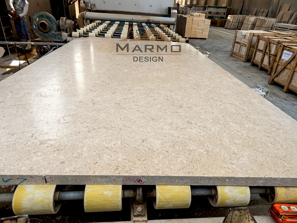 Sinai Pearl Egyptian limestone - Brushed finish